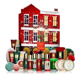 24 Pcs Bath Body Christmas Calender For Woman